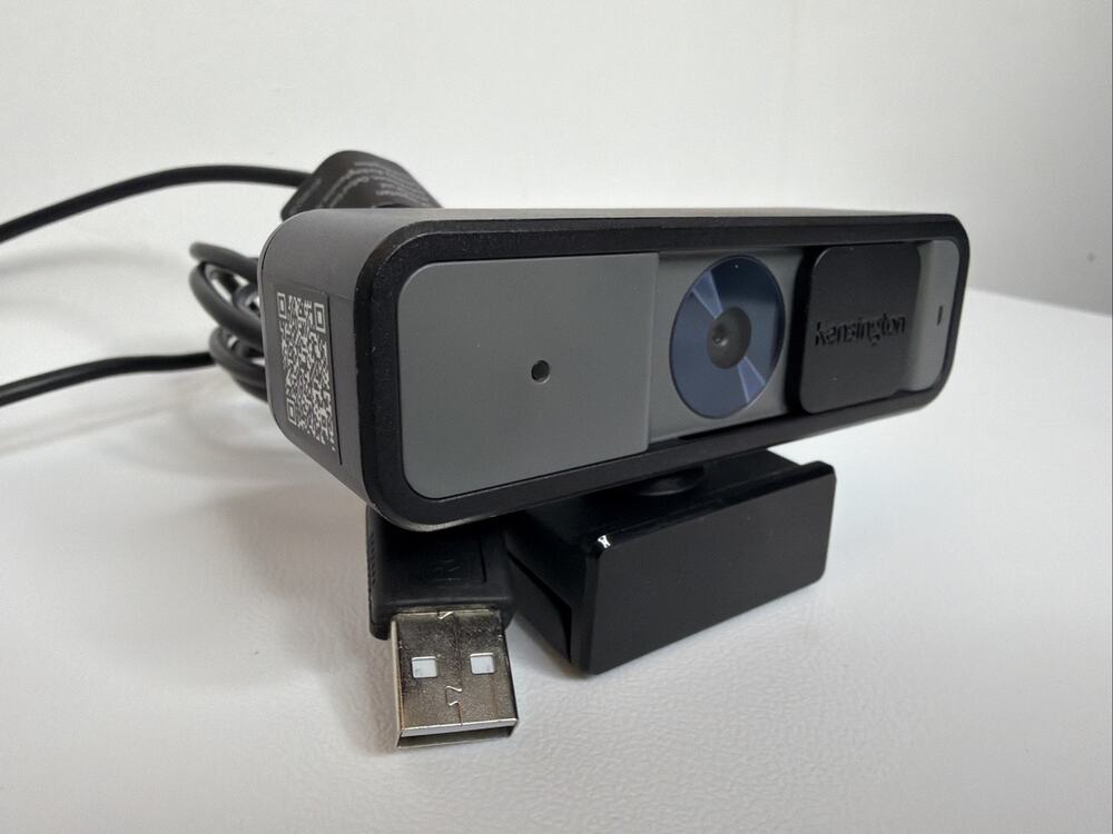 Kensington W2000 1080P Auto Focus Webcam, Full HD 1080P/30fps Webcam Microphone